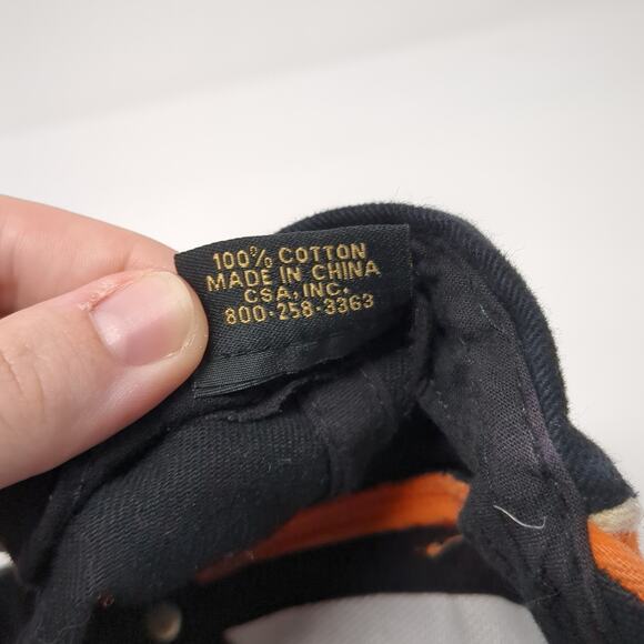 A&W All American Food Strapback Baseball Cap Black One Size CSA International - Picture 10 of 10